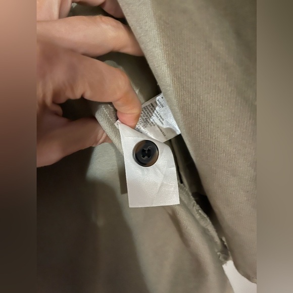 H&M beige heavyweight spring jacket light tan size L - Picture 8 of 13